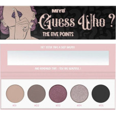 Палетка теней для век Five point, тон 21 Guess Who?