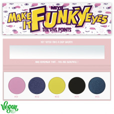 Палетка теней для век Five point, тон 26 MAKE IT FUNKY EYES