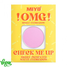Тени для век матовые высокопигментированные, тон 06 Cotton Candy