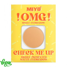 Тени для век матовые высокопигментированные, тон 13 Cinnamon