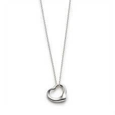 Серебряная подвеска Elsa Peretti™ Open Heart Tiffany Co