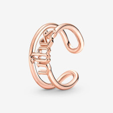 Серебряное кольцо "Вайбс" 181986C00