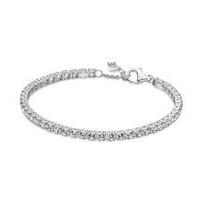 Серебряный браслет для шармов Пандора теннисного дизайна 591469C01