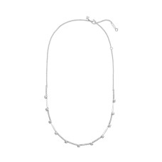 Срібне намисто Блискучі пластини 033-21785