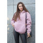 Худи oversize из эко-меха с капюшоном
